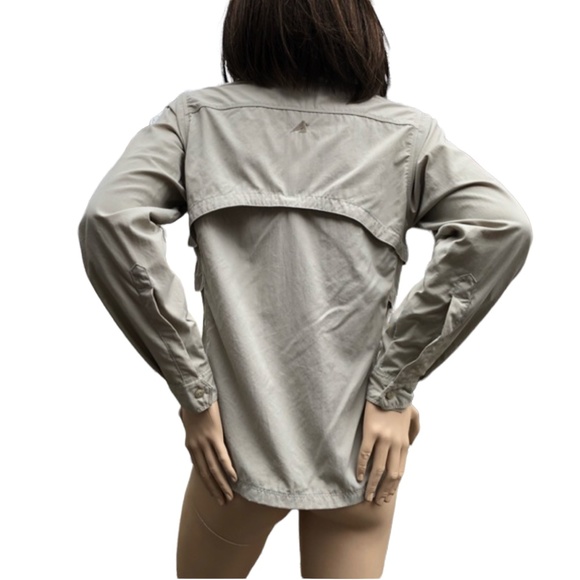 Eastern Mountain Sports Long Sleeve button Down Vented Shirt Size Small - Picture 6 of 10